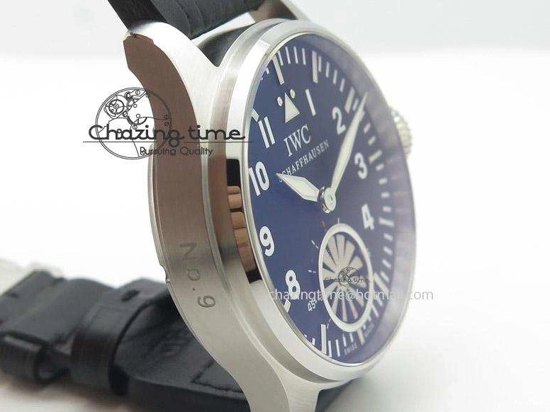 MIROTIME 0820 Breathable Big Pilot “Markus Buhler” IW5003 Turbine Movement V6F Best Edition On Leather Strap A 7334